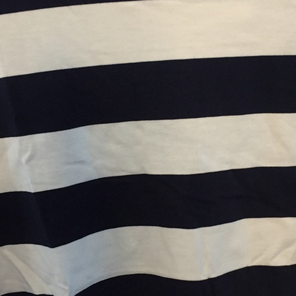 Women’s Nautical Style Top Navy/White (M) - Picture 2 of 7